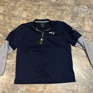 Patriots Quarterzip Brand New